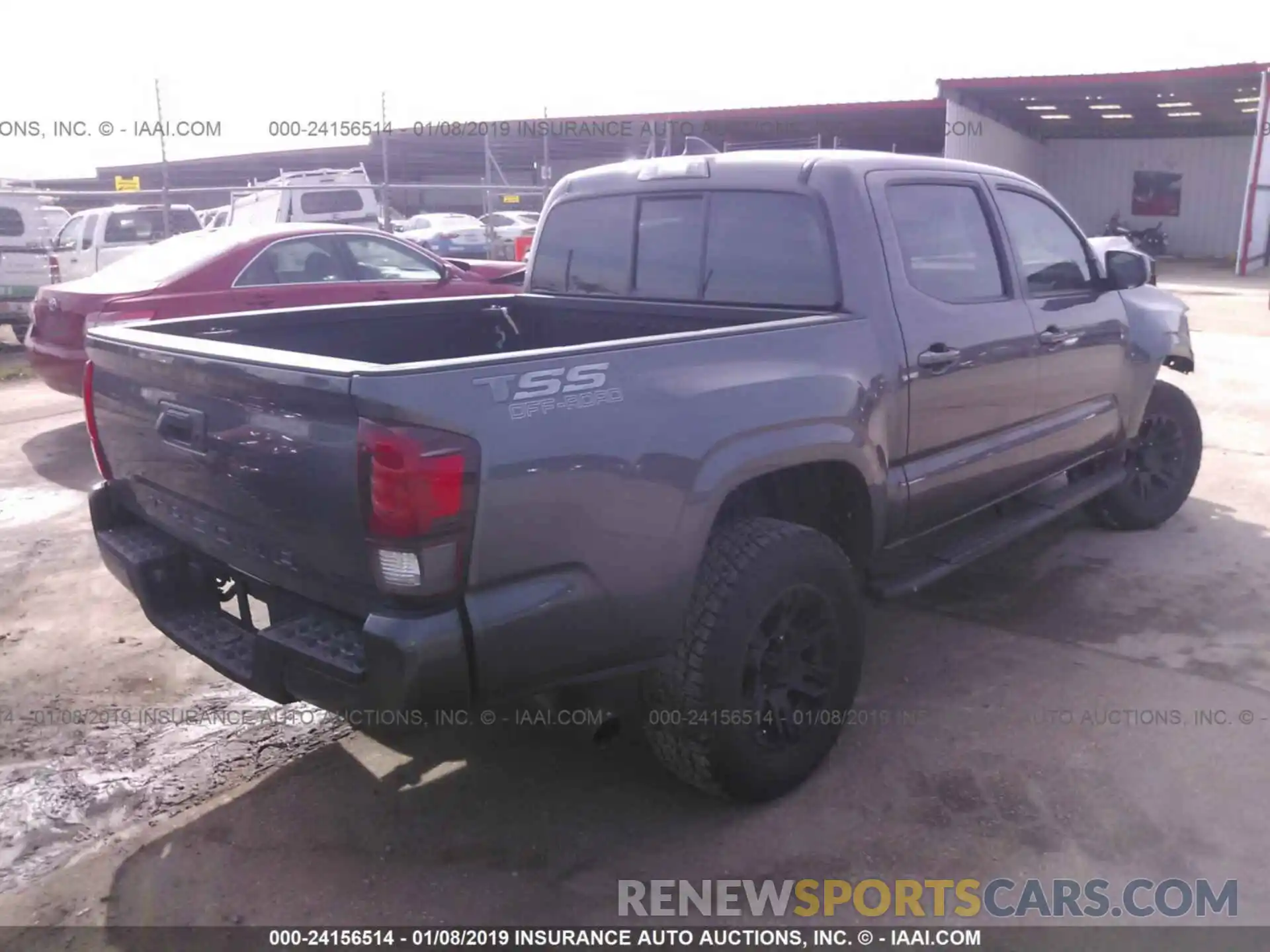 4 Photograph of a damaged car 5TFAX5GN7KX133931 TOYOTA TACOMA 2019