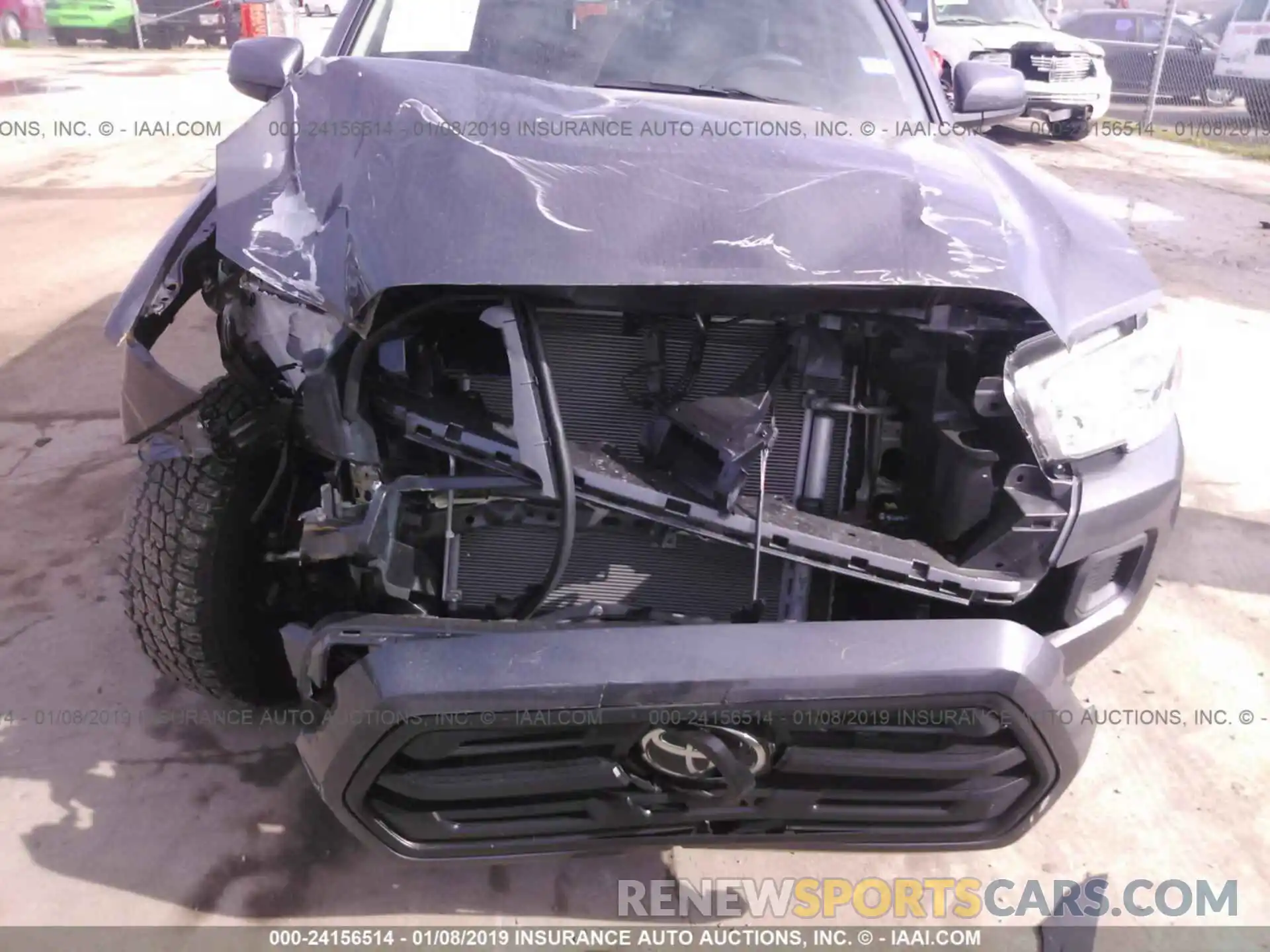 6 Photograph of a damaged car 5TFAX5GN7KX133931 TOYOTA TACOMA 2019