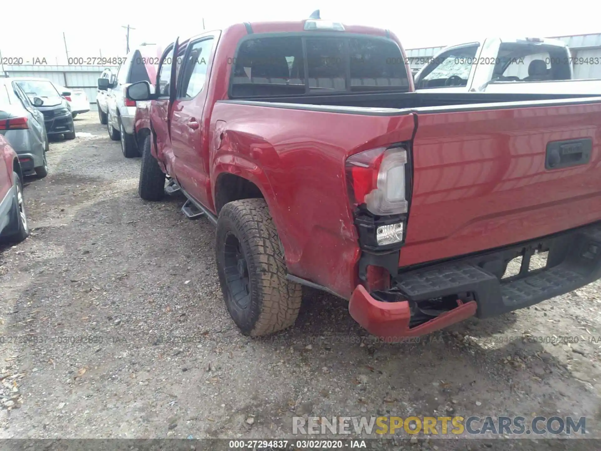 6 Photograph of a damaged car 5TFAX5GN7KX137252 TOYOTA TACOMA 2019