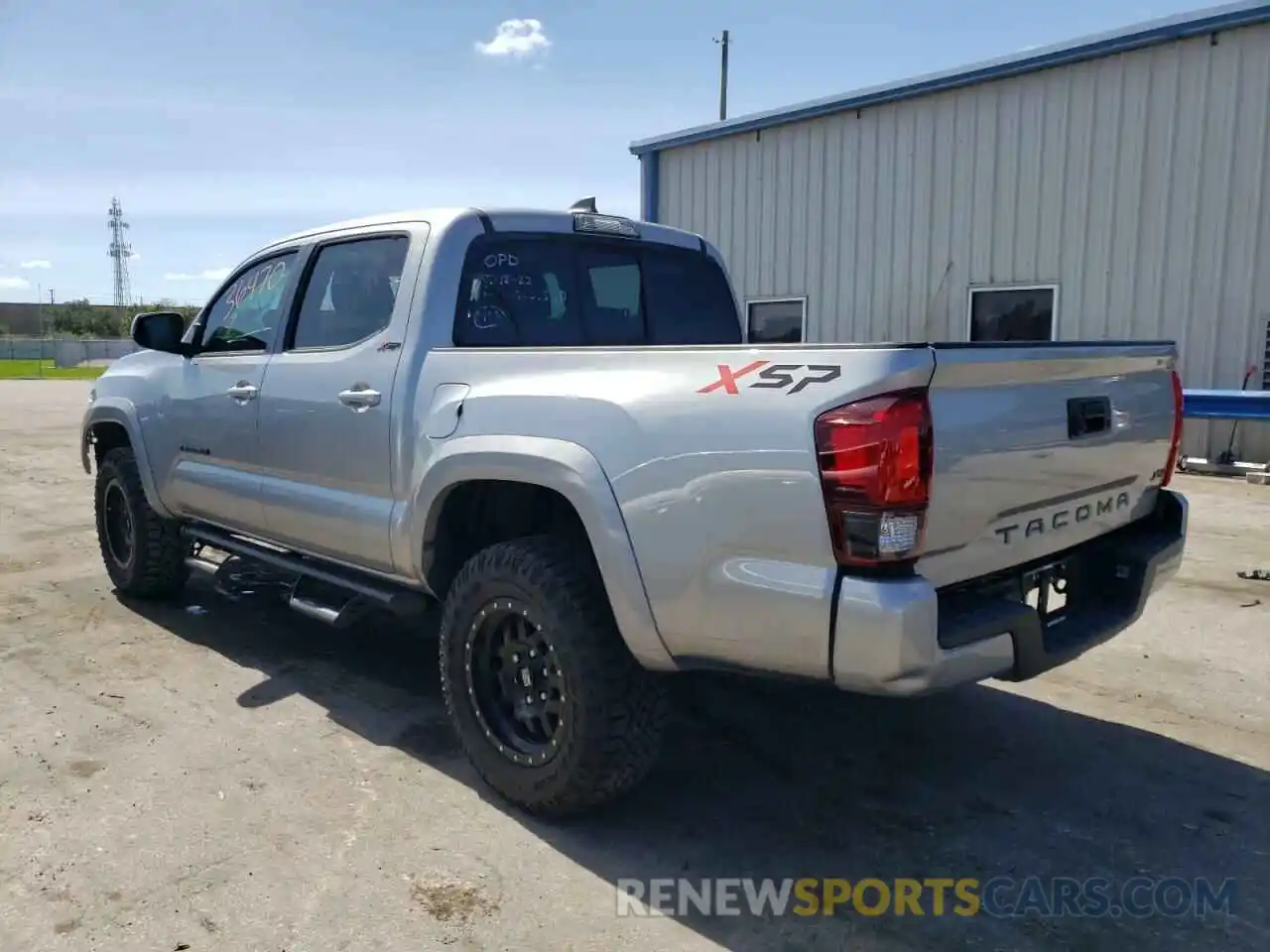 3 Photograph of a damaged car 5TFAX5GN7KX138269 TOYOTA TACOMA 2019