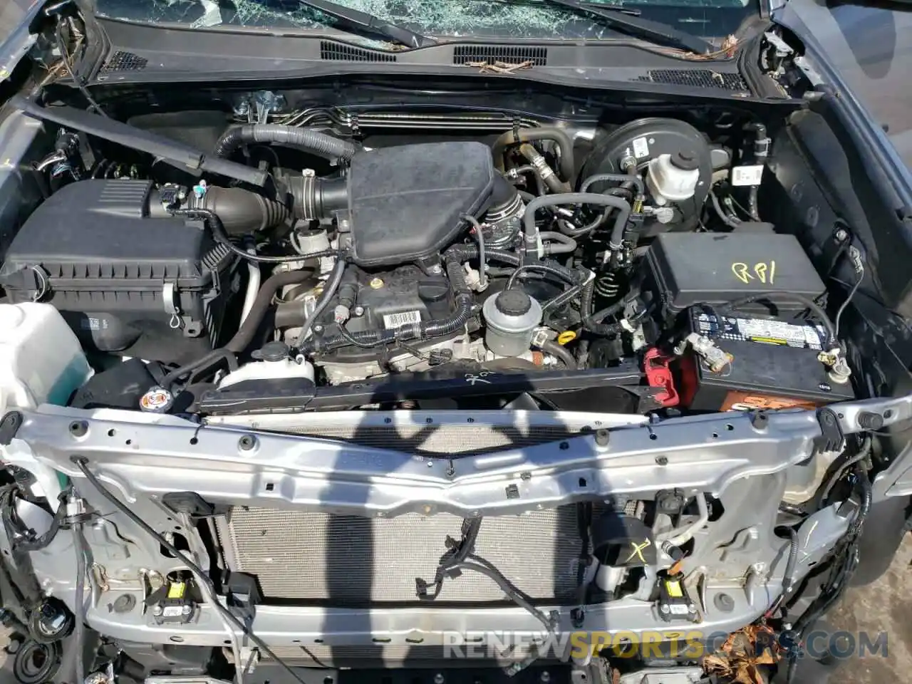 7 Photograph of a damaged car 5TFAX5GN7KX138269 TOYOTA TACOMA 2019