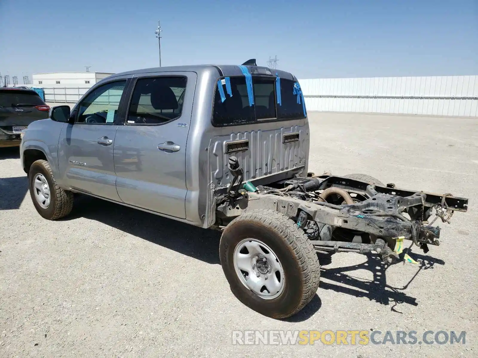 3 Photograph of a damaged car 5TFAX5GN7KX140071 TOYOTA TACOMA 2019