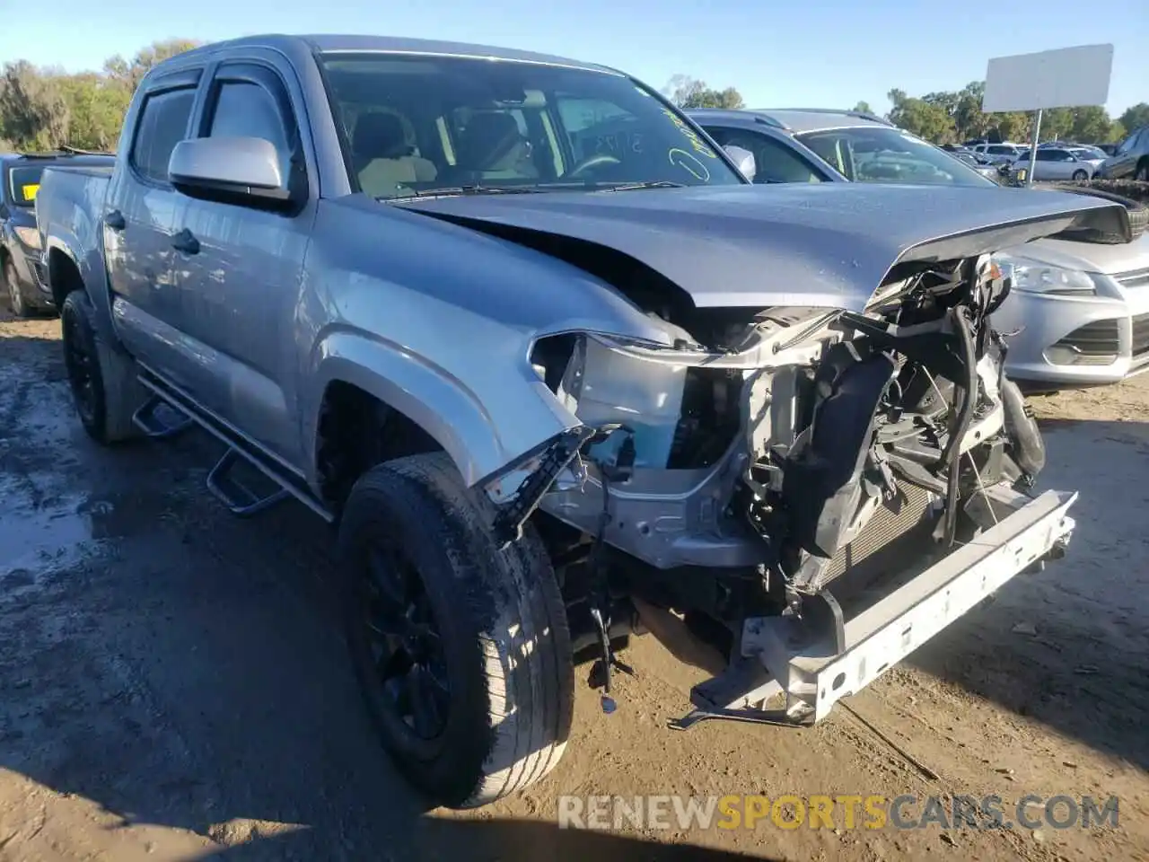 1 Photograph of a damaged car 5TFAX5GN7KX140507 TOYOTA TACOMA 2019