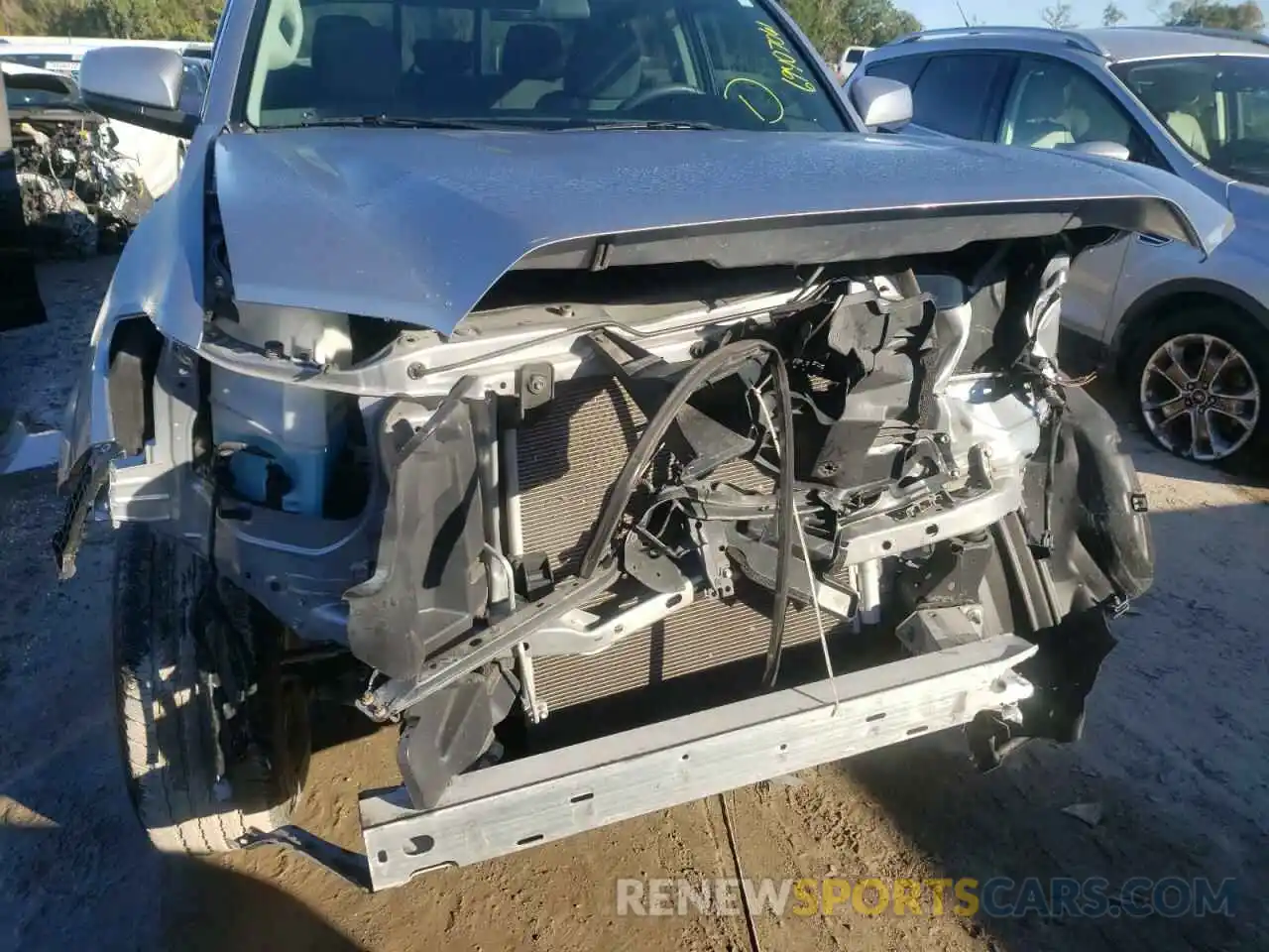 9 Photograph of a damaged car 5TFAX5GN7KX140507 TOYOTA TACOMA 2019