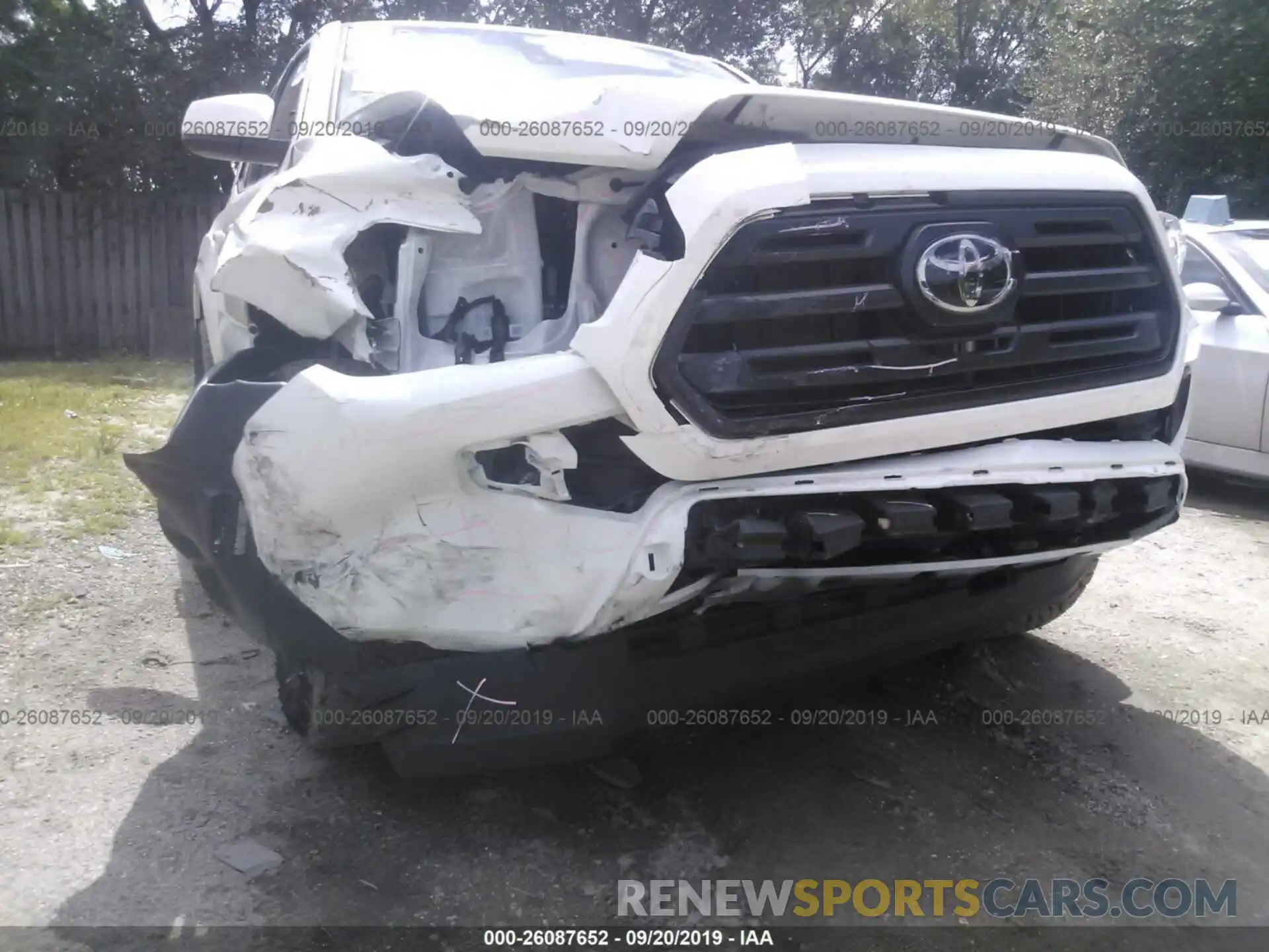 6 Photograph of a damaged car 5TFAX5GN7KX141270 TOYOTA TACOMA 2019