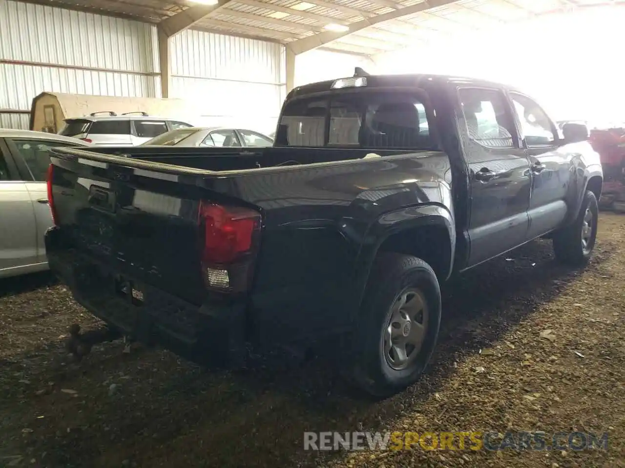 4 Photograph of a damaged car 5TFAX5GN7KX146405 TOYOTA TACOMA 2019