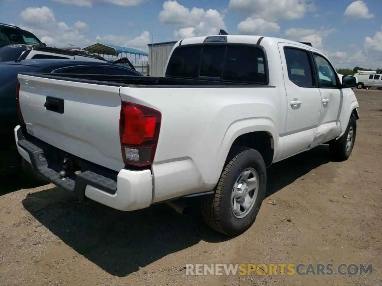 4 Photograph of a damaged car 5TFAX5GN7KX154570 TOYOTA TACOMA 2019