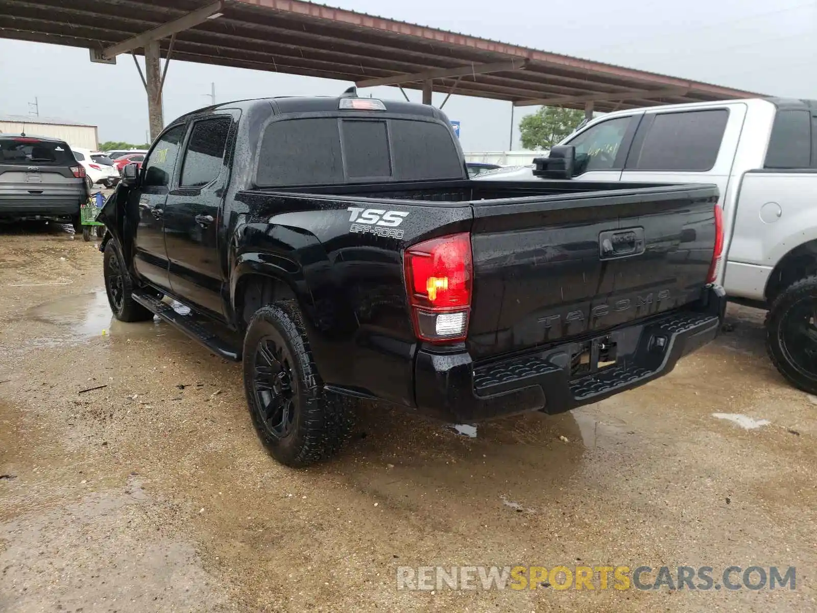 3 Photograph of a damaged car 5TFAX5GN7KX157940 TOYOTA TACOMA 2019