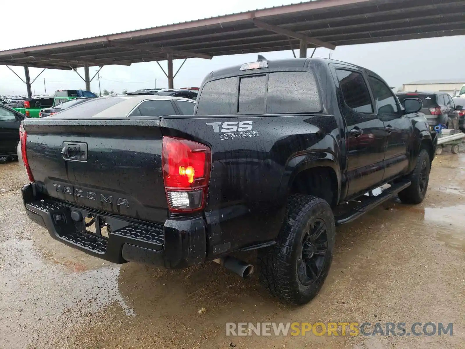 4 Photograph of a damaged car 5TFAX5GN7KX157940 TOYOTA TACOMA 2019