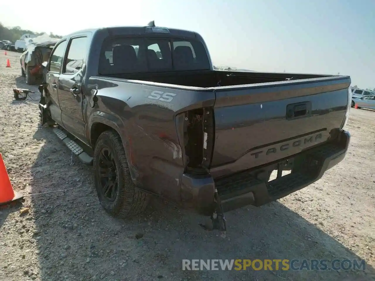 3 Photograph of a damaged car 5TFAX5GN7KX159400 TOYOTA TACOMA 2019