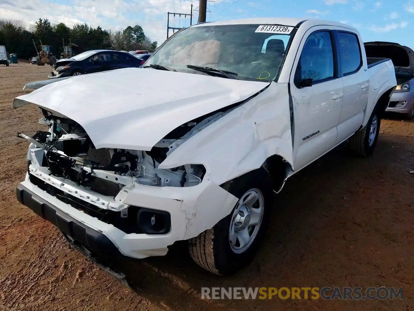 9 Photograph of a damaged car 5TFAX5GN8KX132321 TOYOTA TACOMA 2019