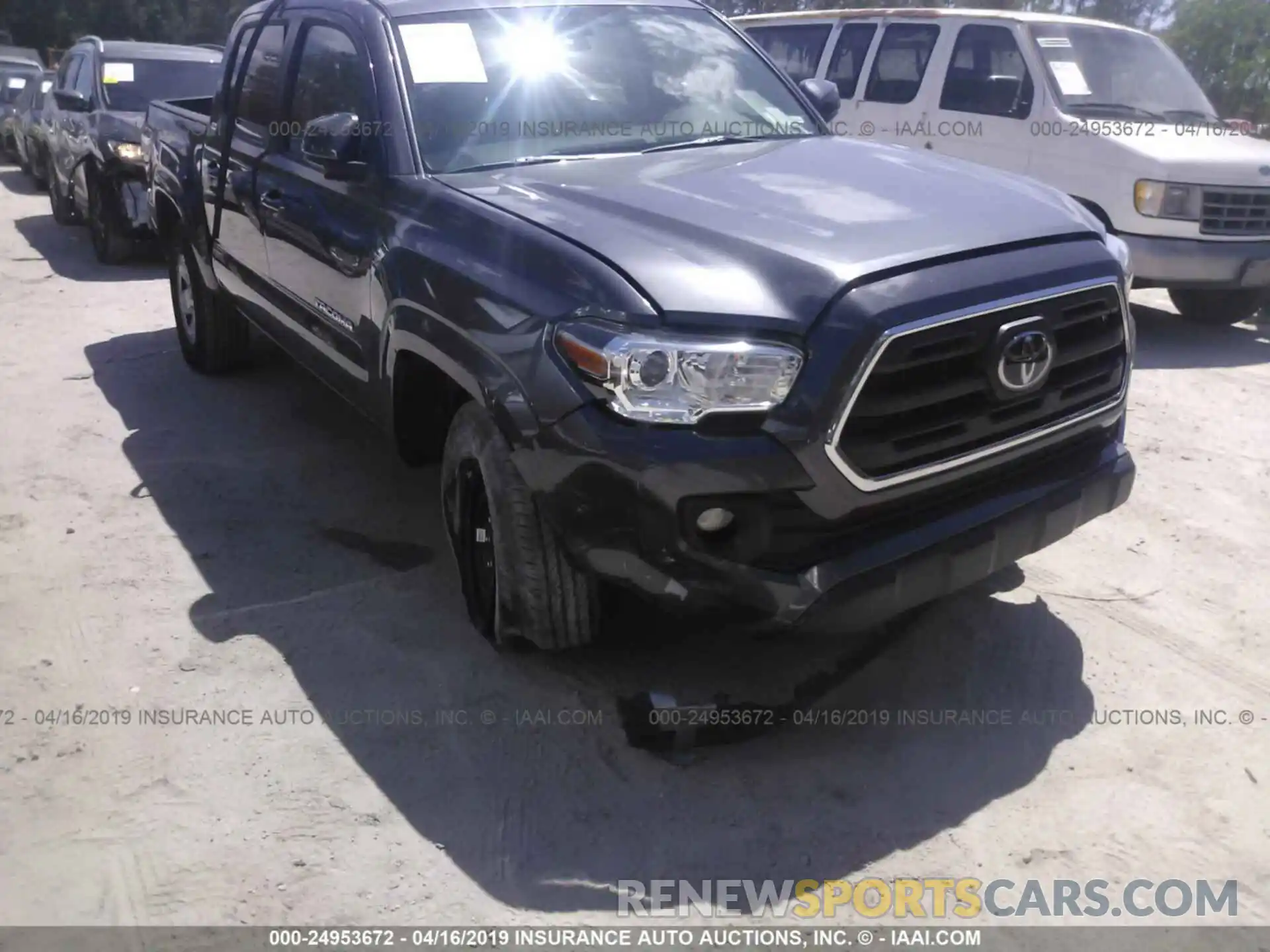 6 Photograph of a damaged car 5TFAX5GN8KX132531 TOYOTA TACOMA 2019