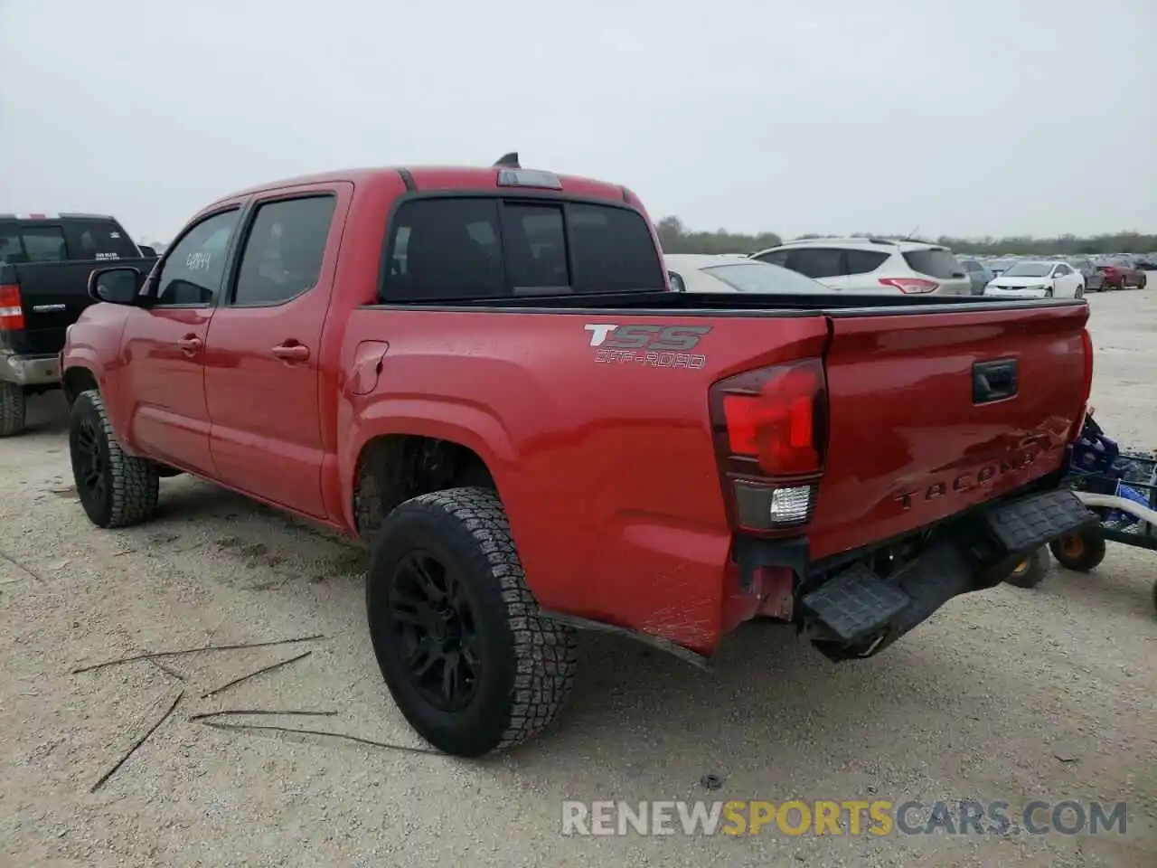 3 Photograph of a damaged car 5TFAX5GN8KX133517 TOYOTA TACOMA 2019