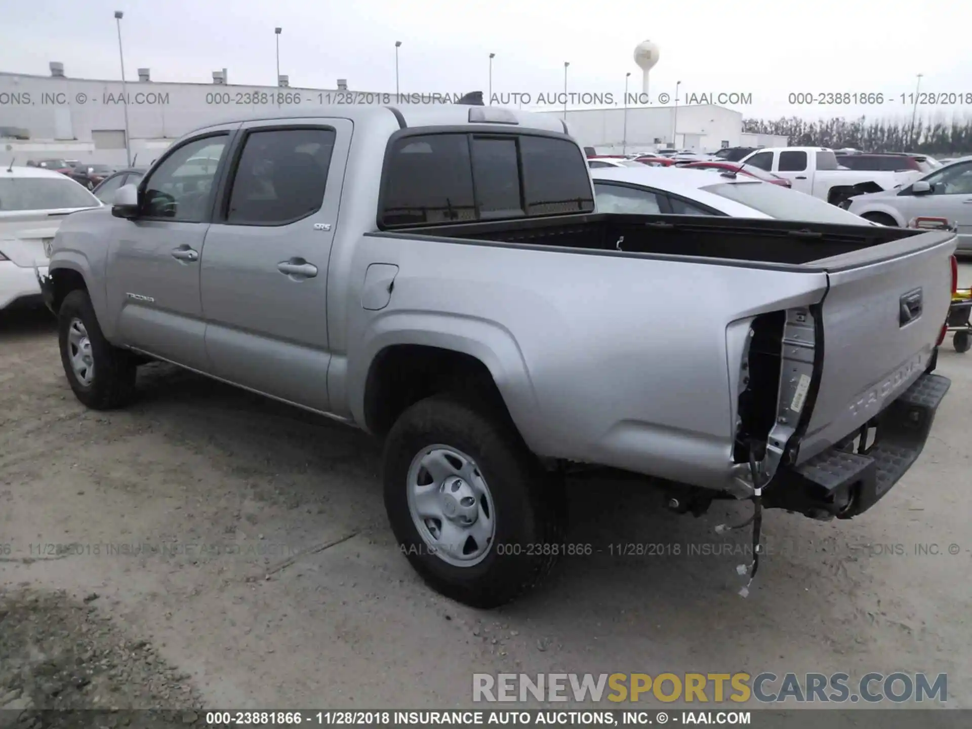 3 Photograph of a damaged car 5TFAX5GN8KX134800 Toyota Tacoma 2019