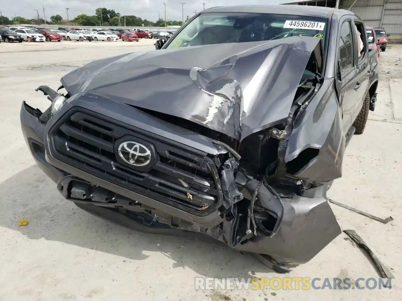 9 Photograph of a damaged car 5TFAX5GN8KX135557 TOYOTA TACOMA 2019