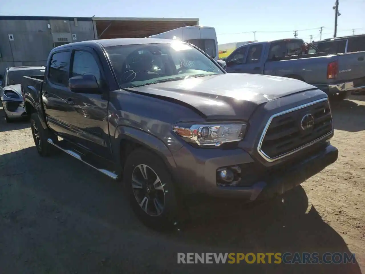 1 Photograph of a damaged car 5TFAX5GN8KX137101 TOYOTA TACOMA 2019