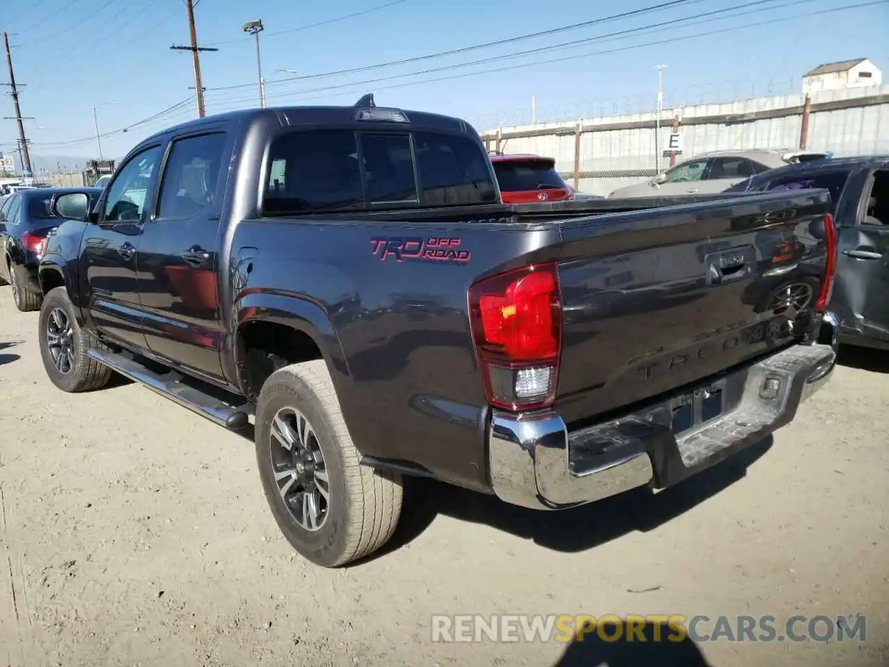 3 Photograph of a damaged car 5TFAX5GN8KX137101 TOYOTA TACOMA 2019