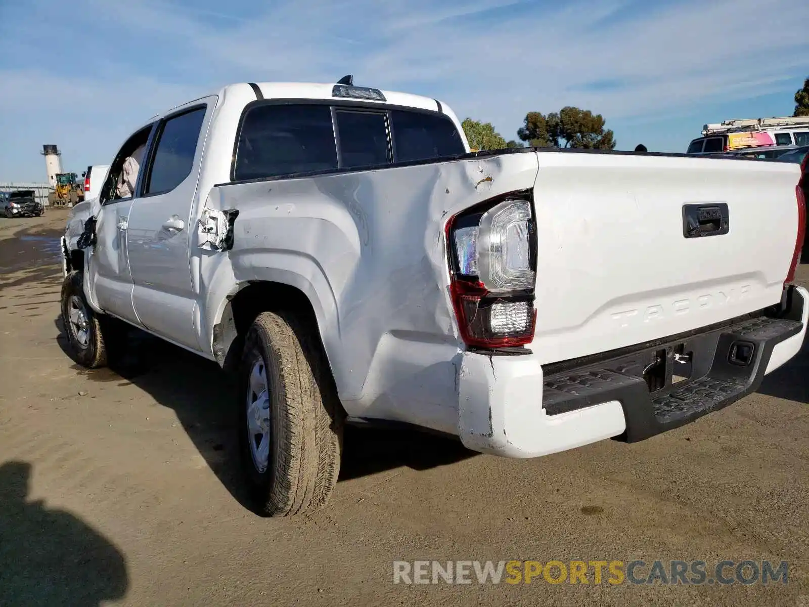 3 Photograph of a damaged car 5TFAX5GN8KX138474 TOYOTA TACOMA 2019