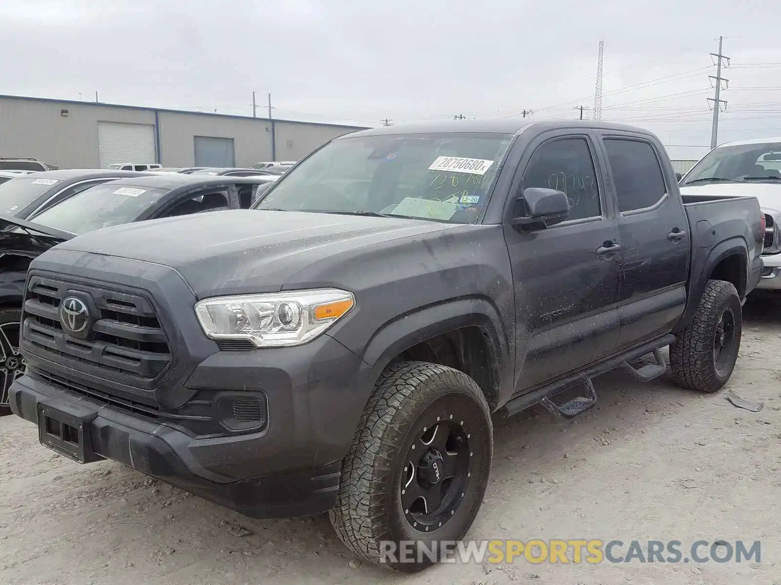 2 Фотография поврежденного автомобиля 5TFAX5GN8KX138782 TOYOTA TACOMA 2019