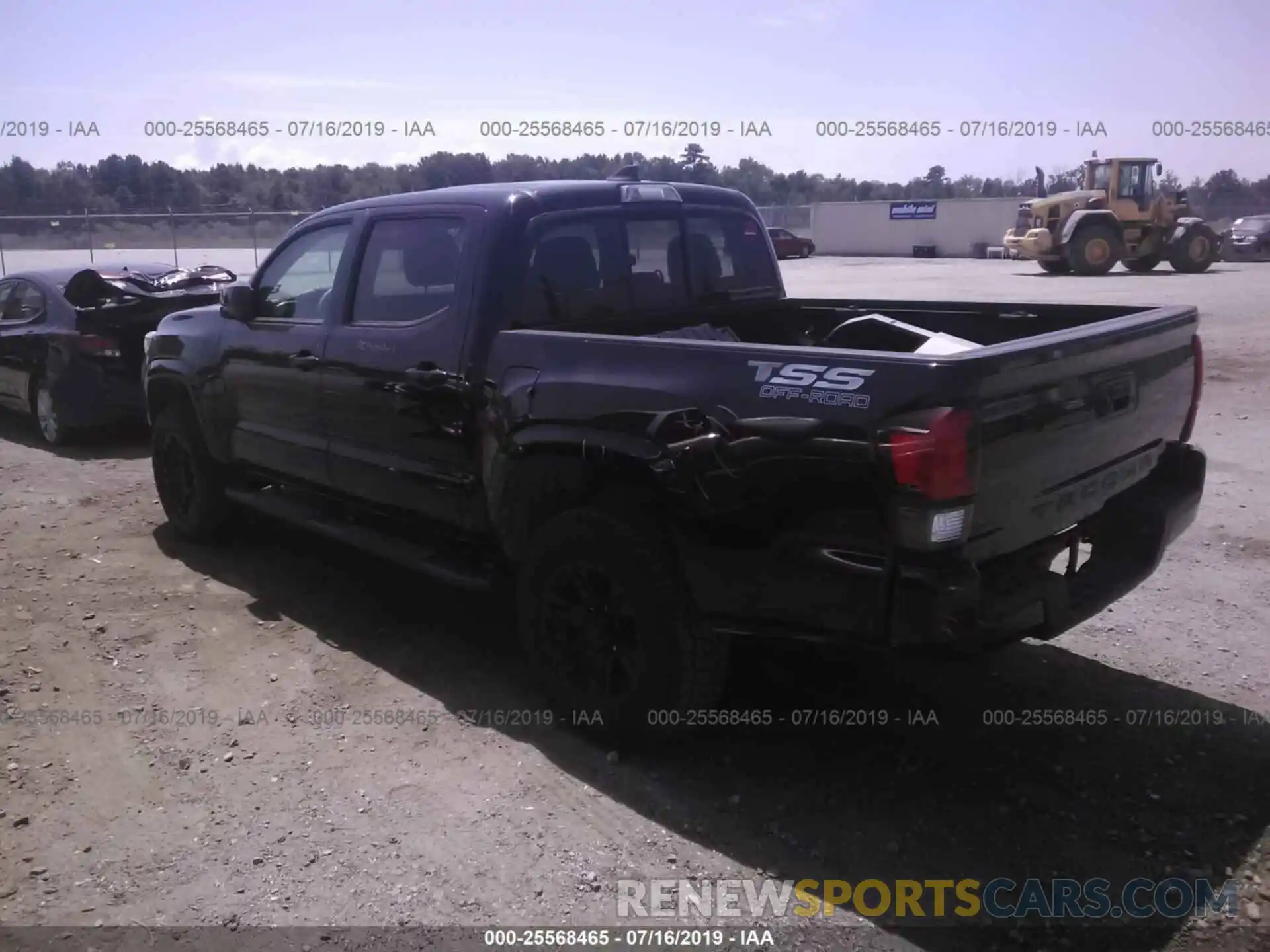 3 Photograph of a damaged car 5TFAX5GN8KX139169 TOYOTA TACOMA 2019