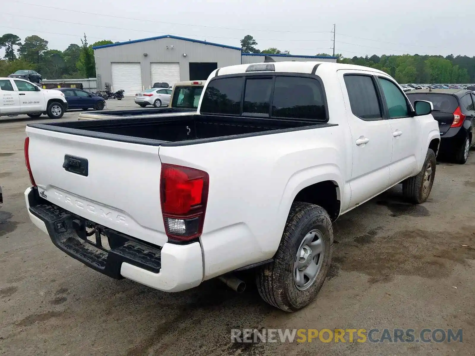 4 Photograph of a damaged car 5TFAX5GN8KX139754 TOYOTA TACOMA 2019