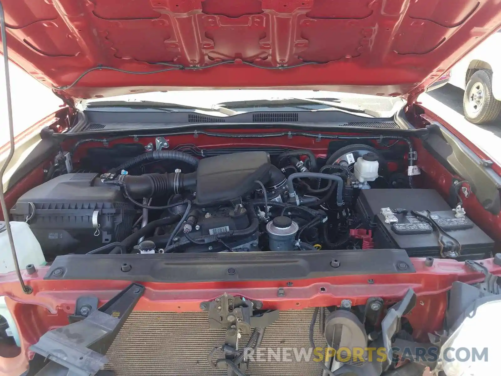 7 Photograph of a damaged car 5TFAX5GN8KX140273 TOYOTA TACOMA 2019