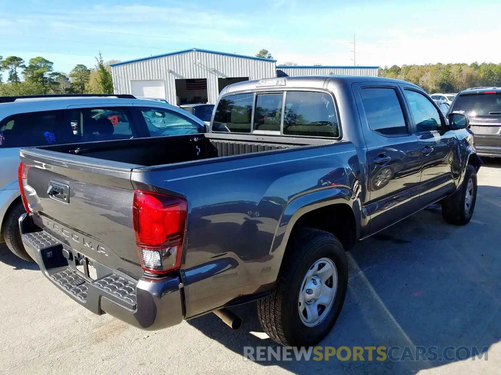 4 Photograph of a damaged car 5TFAX5GN8KX140855 TOYOTA TACOMA 2019