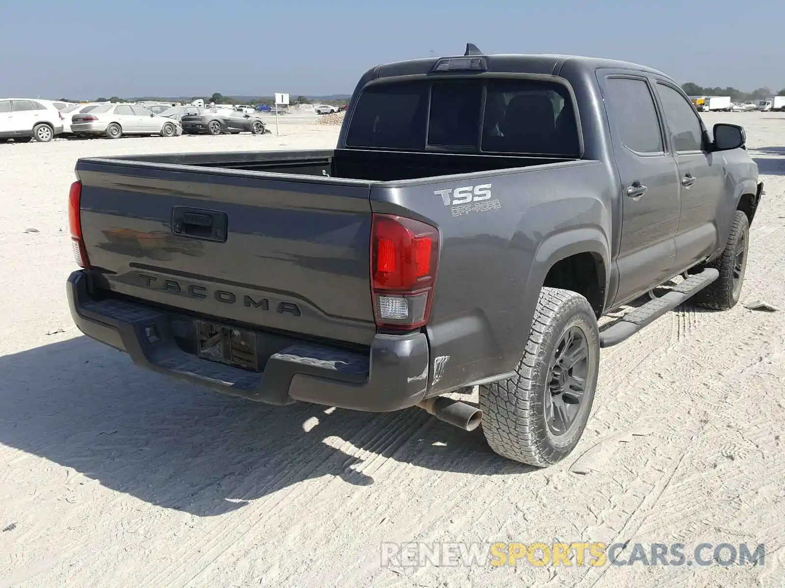 4 Photograph of a damaged car 5TFAX5GN8KX142170 TOYOTA TACOMA 2019