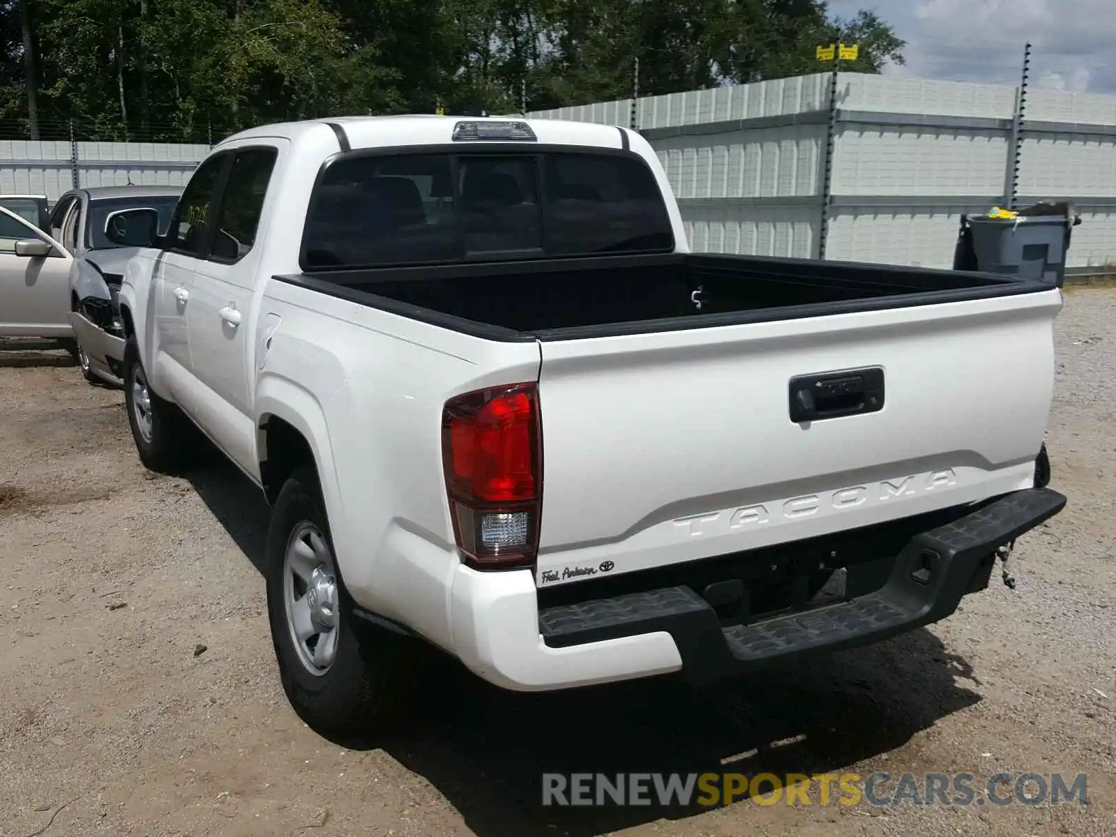 3 Photograph of a damaged car 5TFAX5GN8KX144551 TOYOTA TACOMA 2019