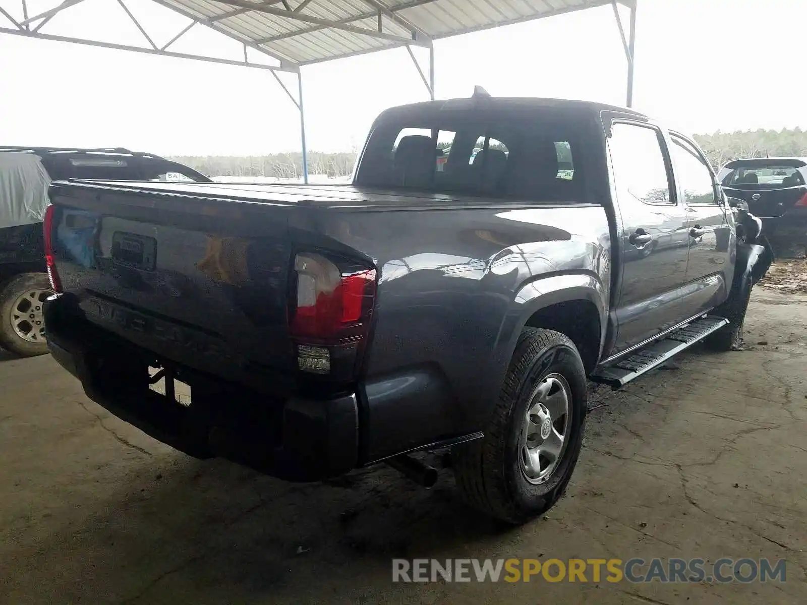 4 Photograph of a damaged car 5TFAX5GN8KX145781 TOYOTA TACOMA 2019