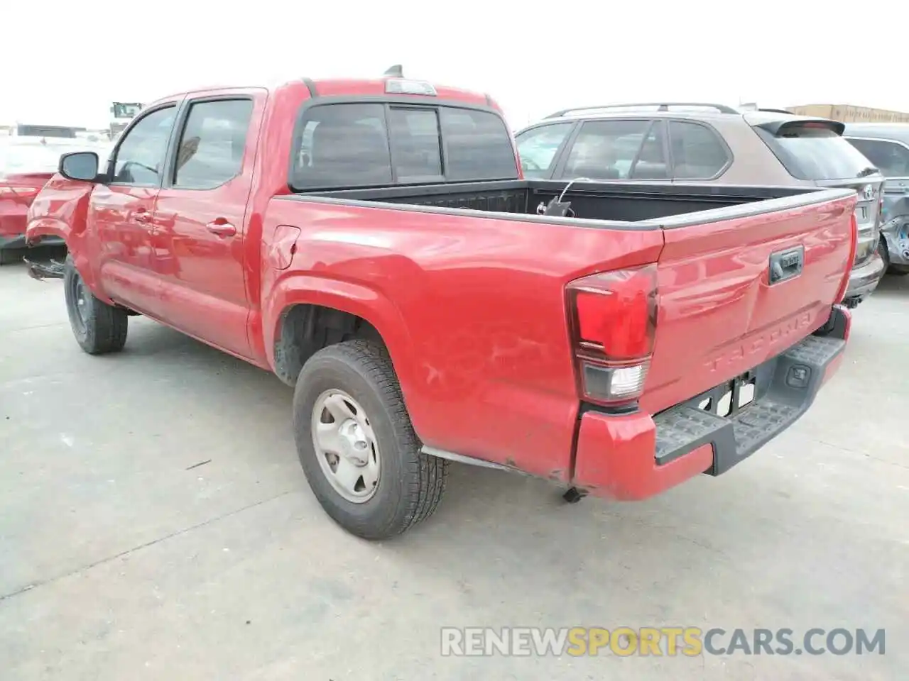 3 Photograph of a damaged car 5TFAX5GN8KX149023 TOYOTA TACOMA 2019