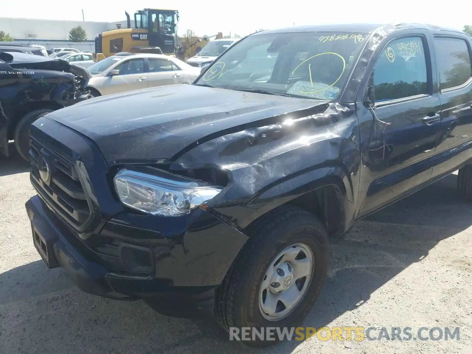 9 Photograph of a damaged car 5TFAX5GN8KX161947 TOYOTA TACOMA 2019