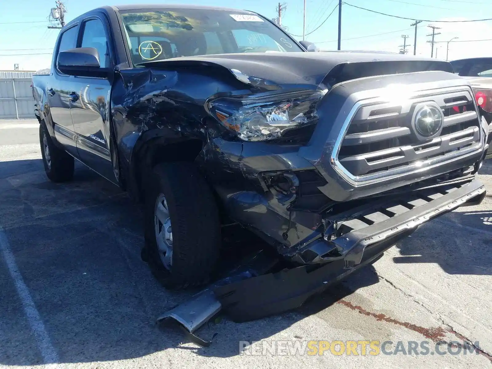 9 Photograph of a damaged car 5TFAX5GN8KX163925 TOYOTA TACOMA 2019