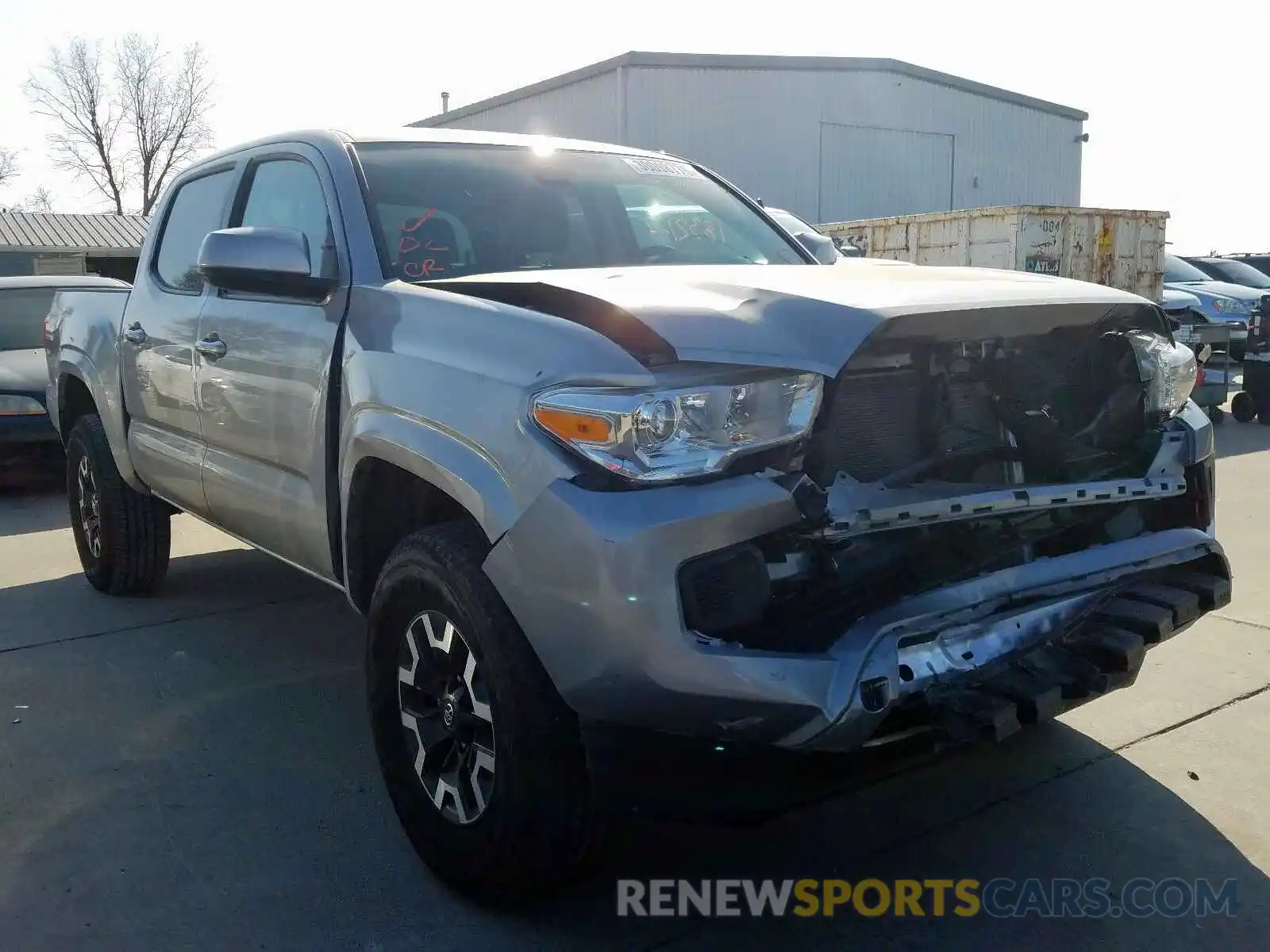 1 Photograph of a damaged car 5TFAX5GN9KX135261 TOYOTA TACOMA 2019