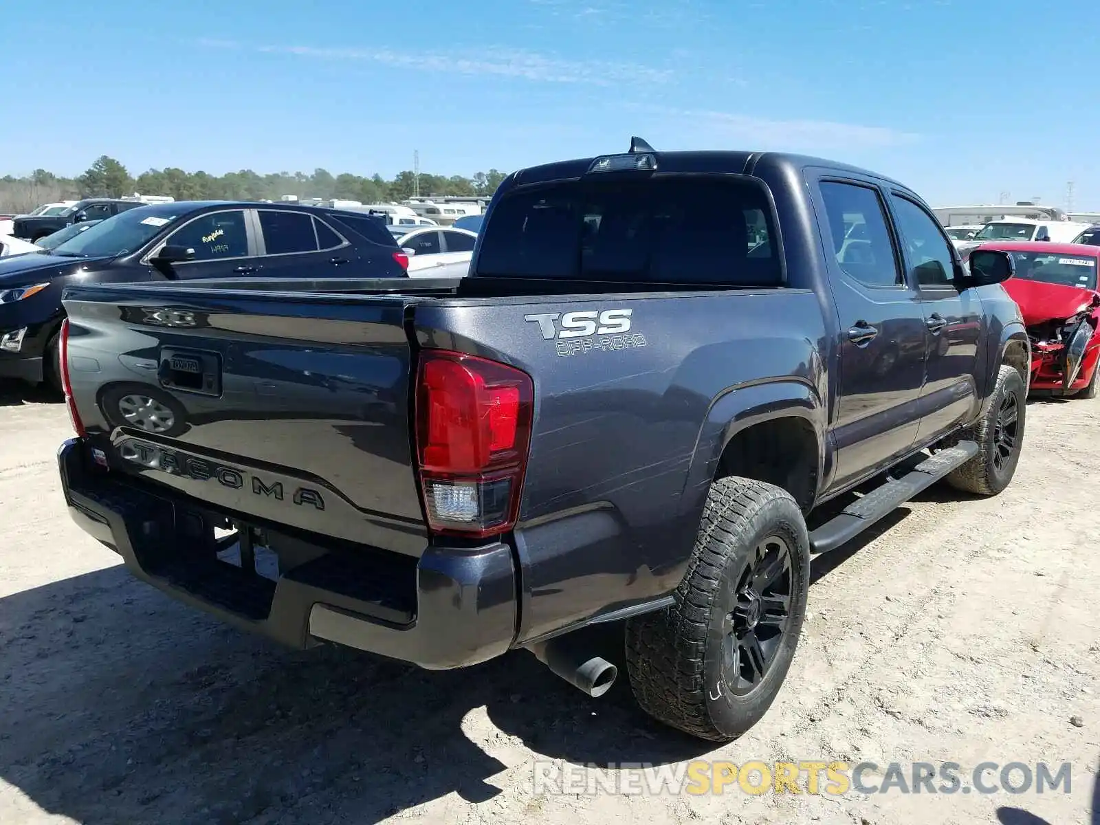 4 Photograph of a damaged car 5TFAX5GN9KX135888 TOYOTA TACOMA 2019