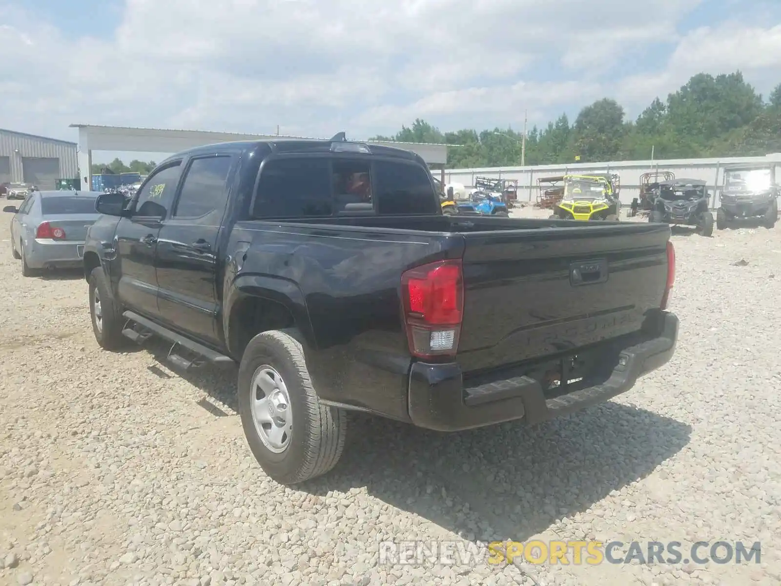 3 Photograph of a damaged car 5TFAX5GN9KX138015 TOYOTA TACOMA 2019