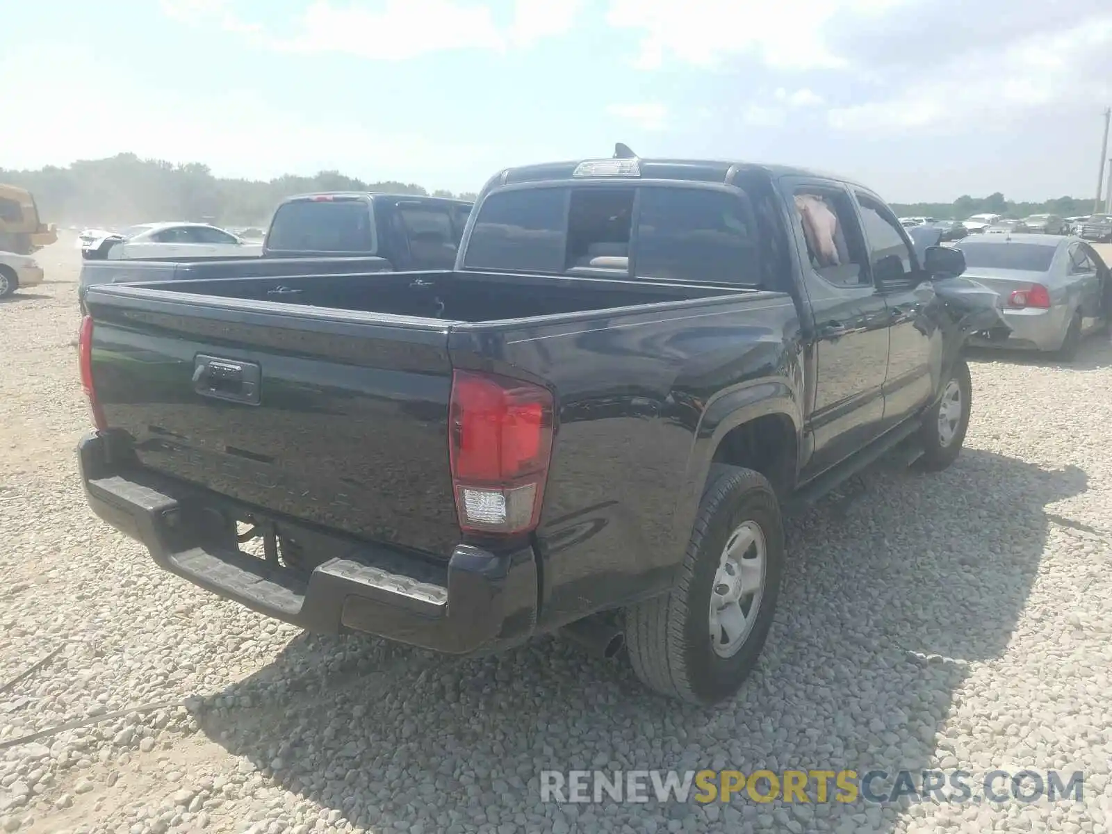 4 Photograph of a damaged car 5TFAX5GN9KX138015 TOYOTA TACOMA 2019