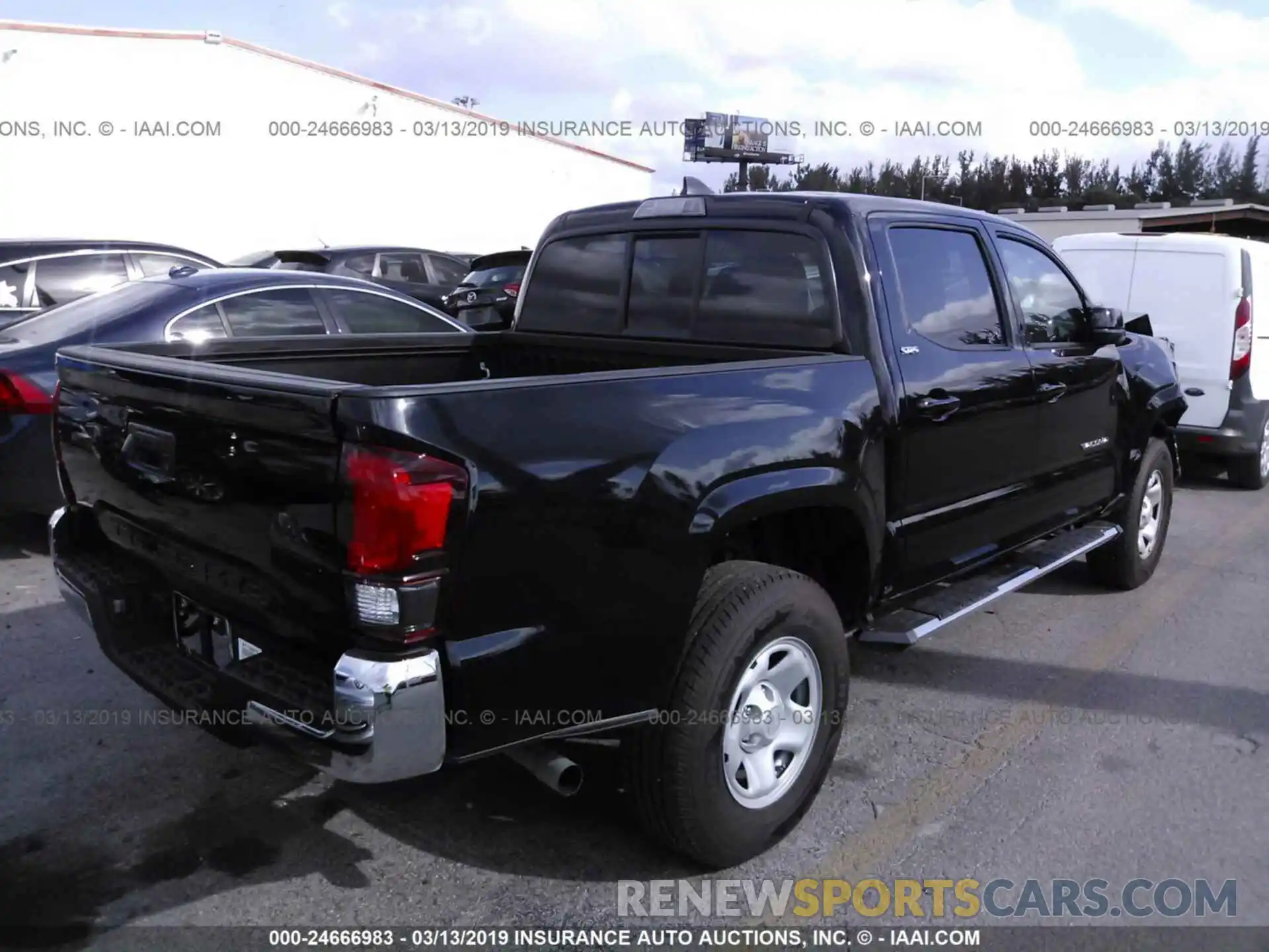 4 Photograph of a damaged car 5TFAX5GN9KX138273 TOYOTA TACOMA 2019