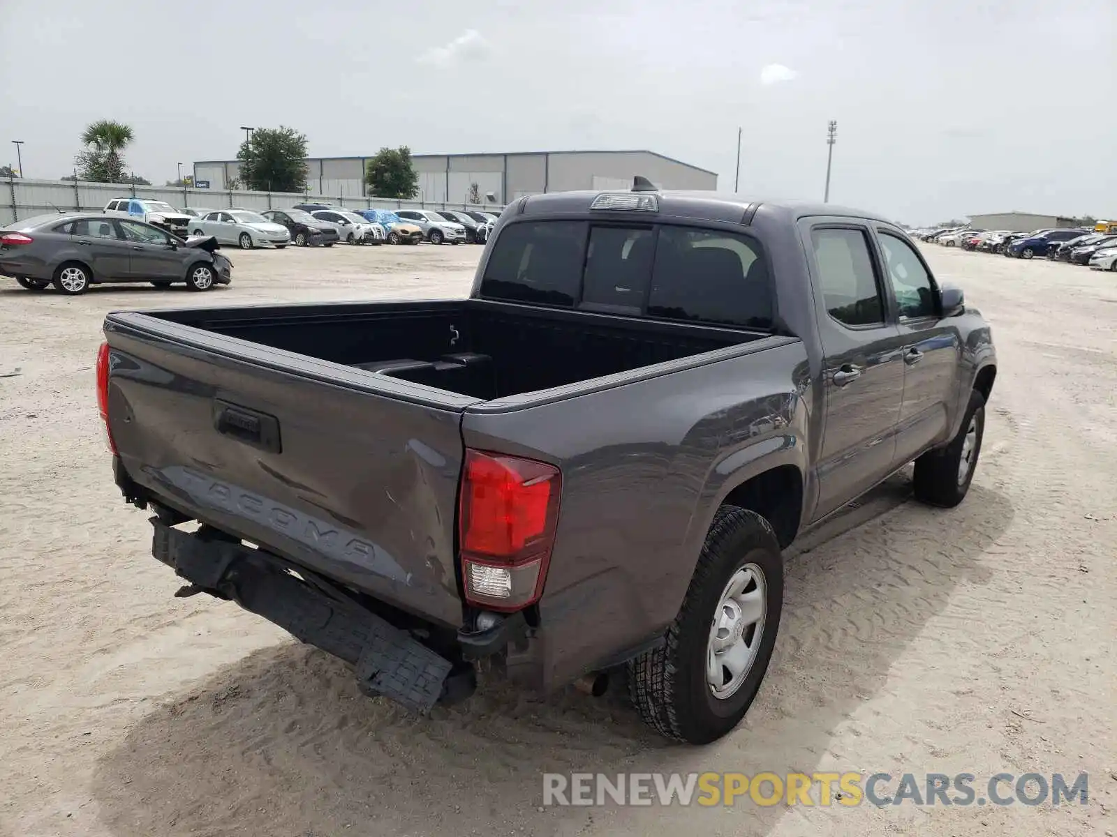 4 Photograph of a damaged car 5TFAX5GN9KX139858 TOYOTA TACOMA 2019