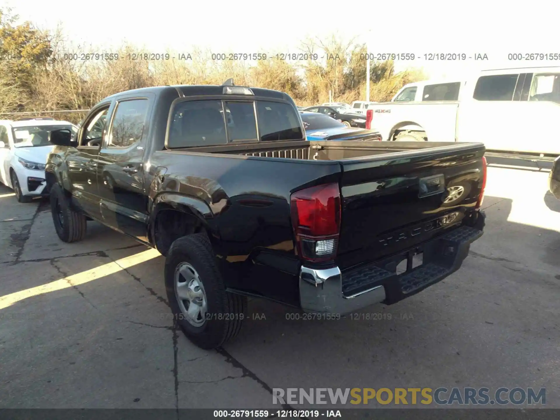 3 Photograph of a damaged car 5TFAX5GN9KX146034 TOYOTA TACOMA 2019