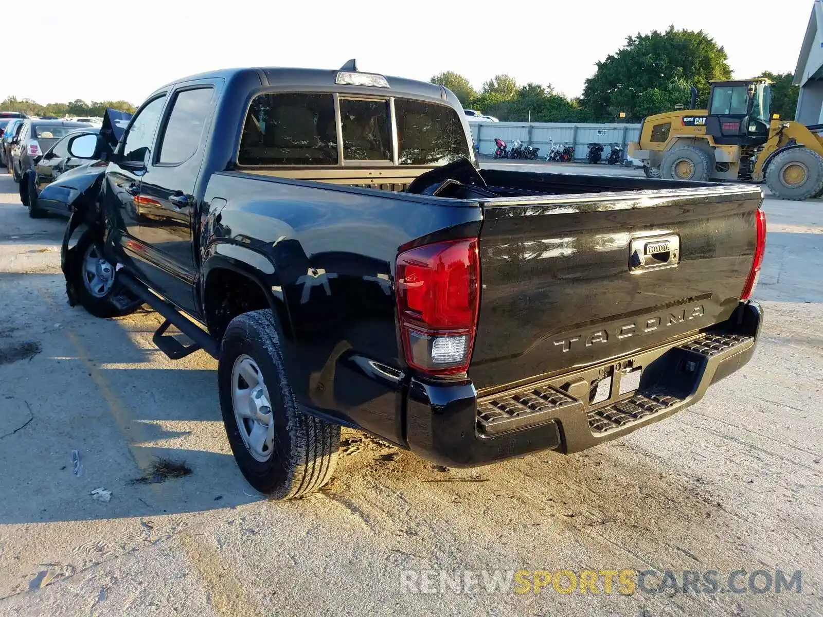 3 Photograph of a damaged car 5TFAX5GN9KX146390 TOYOTA TACOMA 2019