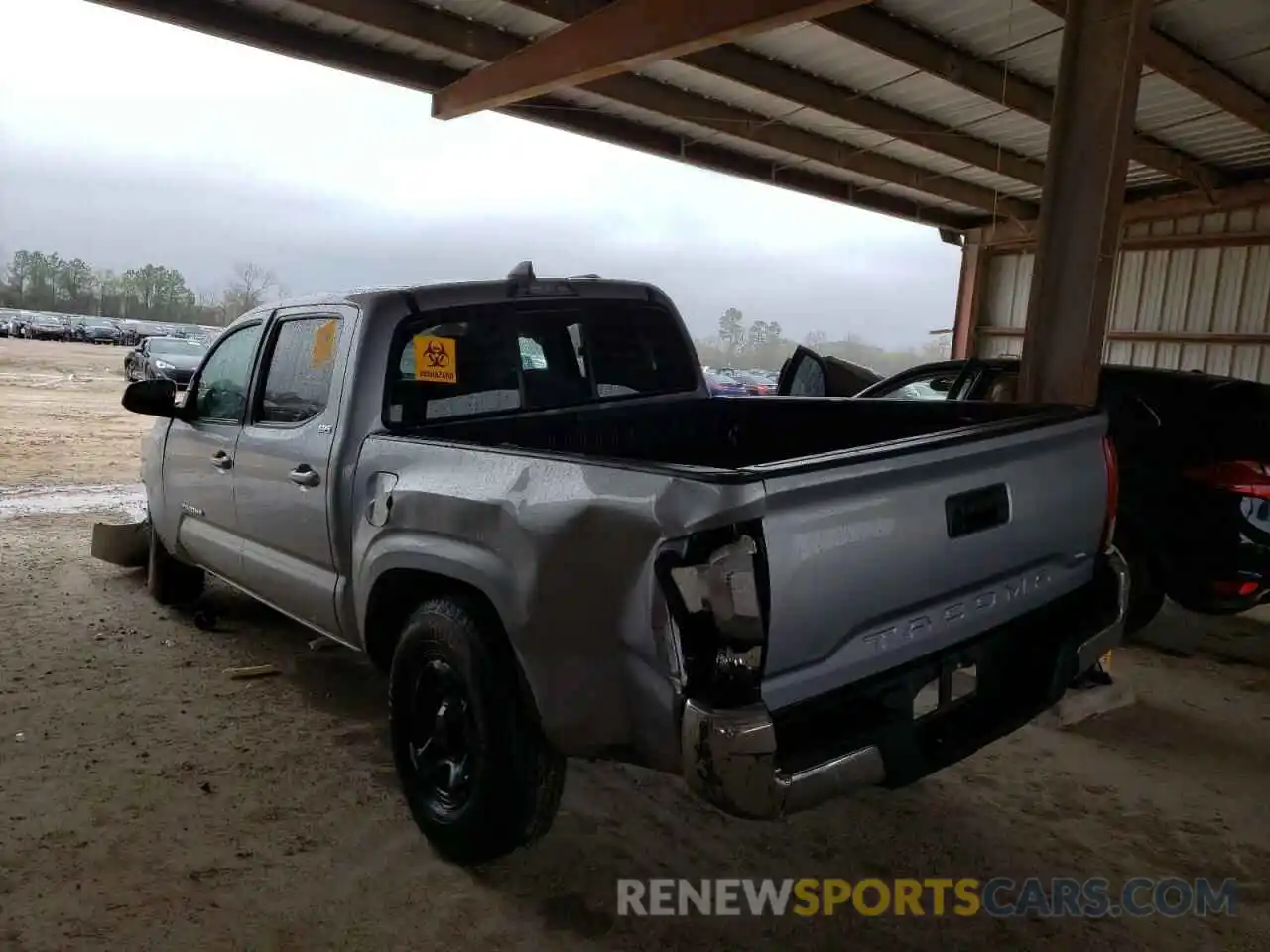 3 Photograph of a damaged car 5TFAX5GN9KX146678 TOYOTA TACOMA 2019