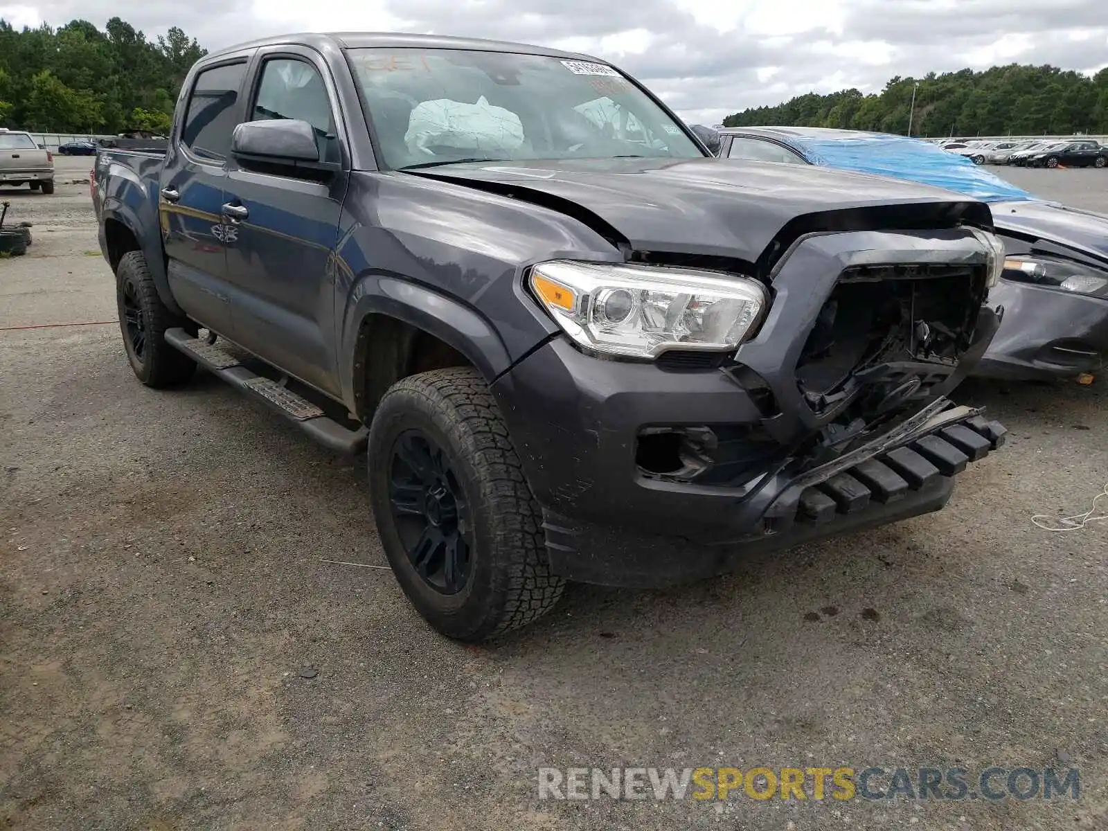 1 Photograph of a damaged car 5TFAX5GN9KX146714 TOYOTA TACOMA 2019