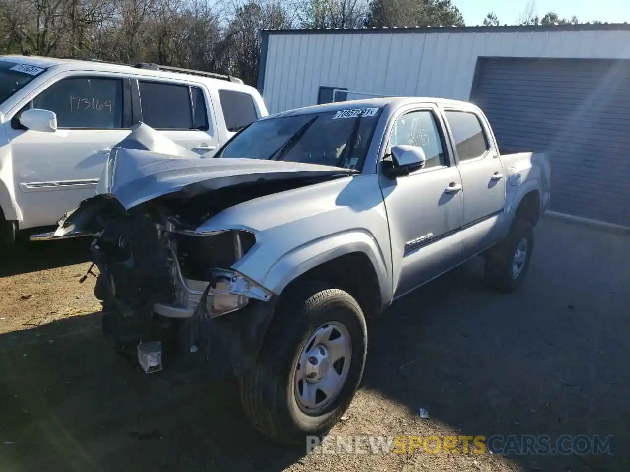 2 Photograph of a damaged car 5TFAX5GN9KX146793 TOYOTA TACOMA 2019