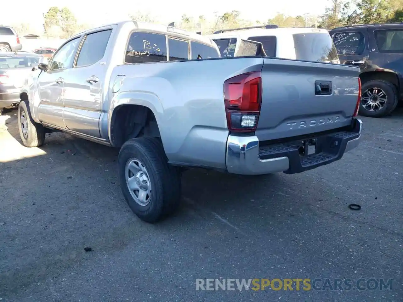 3 Photograph of a damaged car 5TFAX5GN9KX146793 TOYOTA TACOMA 2019