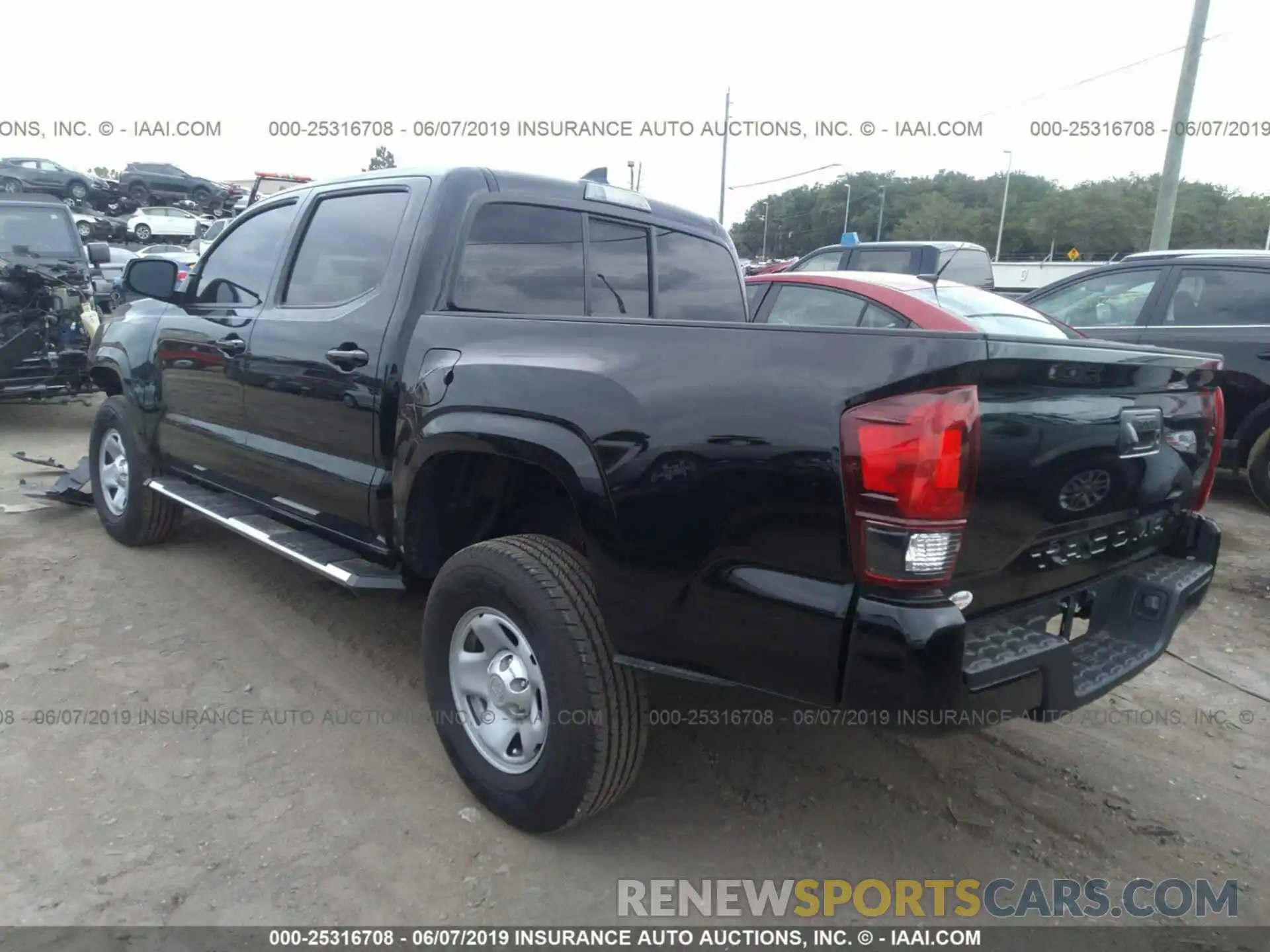 3 Photograph of a damaged car 5TFAX5GN9KX146924 TOYOTA TACOMA 2019