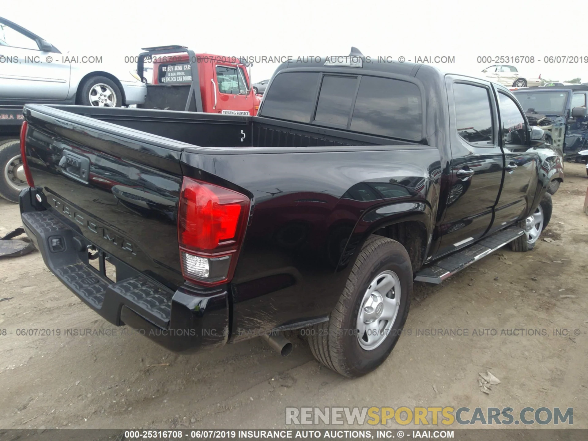 4 Photograph of a damaged car 5TFAX5GN9KX146924 TOYOTA TACOMA 2019