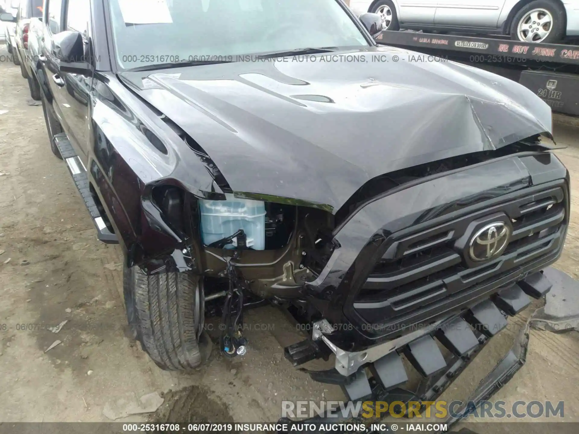 6 Photograph of a damaged car 5TFAX5GN9KX146924 TOYOTA TACOMA 2019