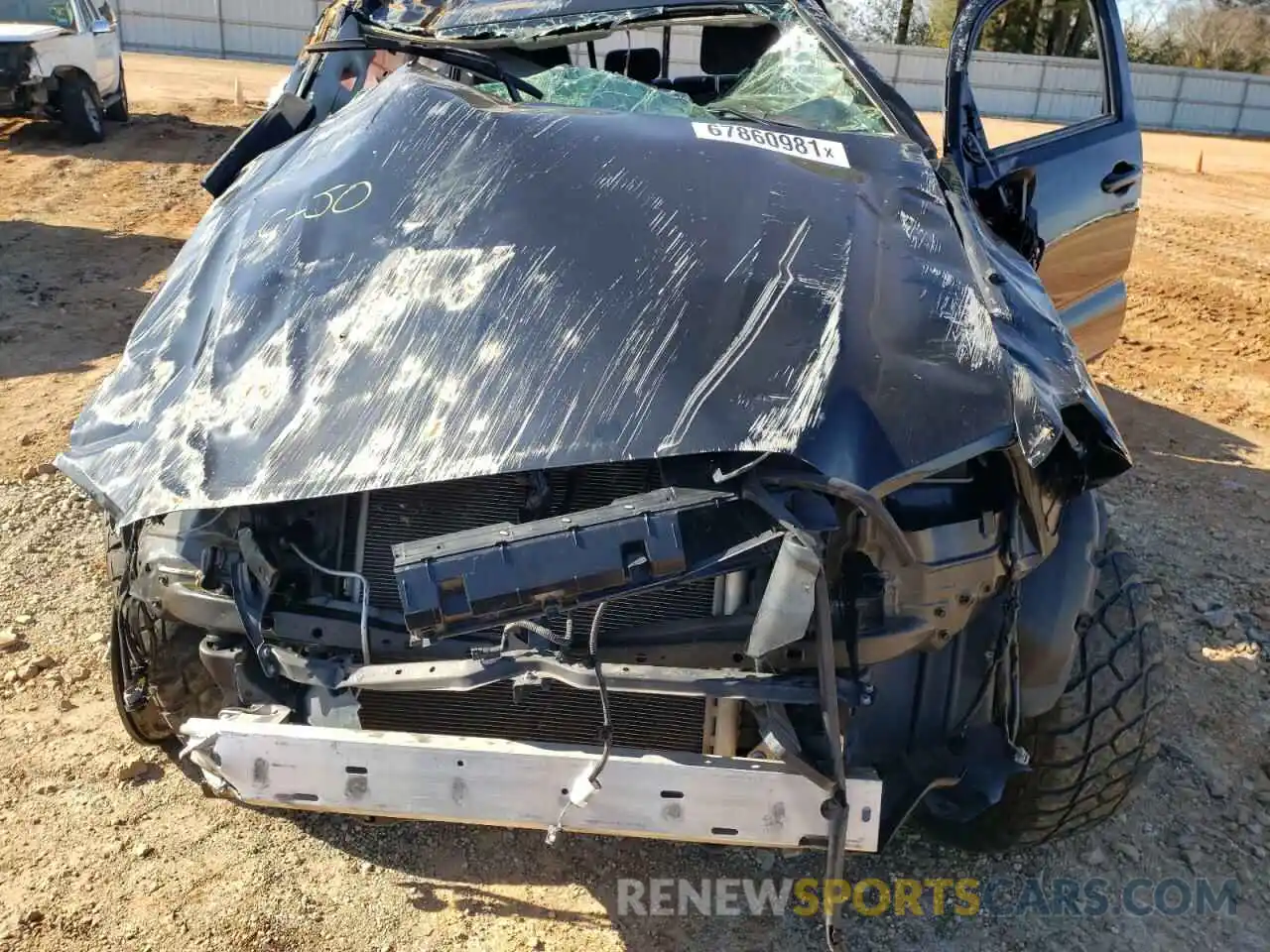 7 Photograph of a damaged car 5TFAX5GN9KX149113 TOYOTA TACOMA 2019