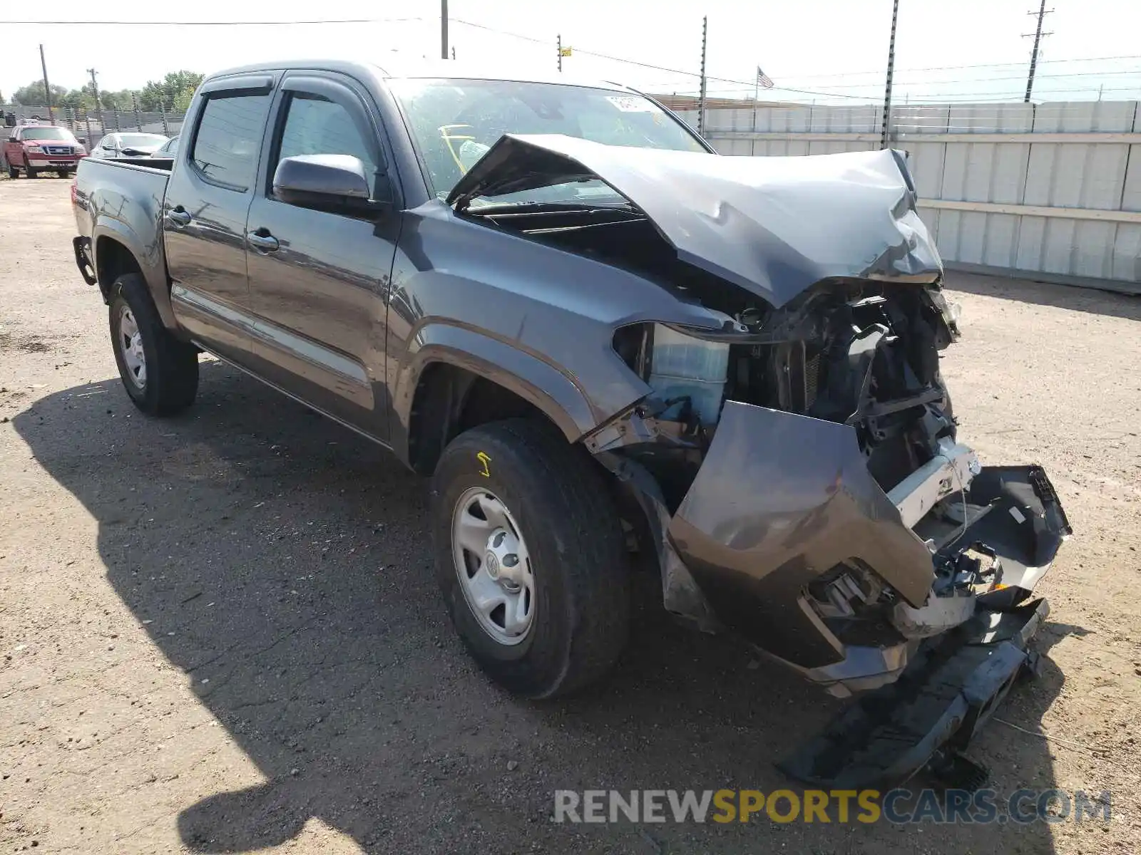 1 Photograph of a damaged car 5TFAX5GN9KX149676 TOYOTA TACOMA 2019